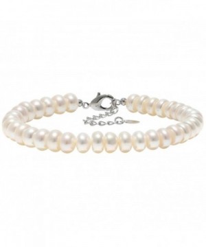 Aobei Cultured Freshwater Bracelet Silver tone