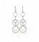 Interlinked Circles Earrings Sterling Earring