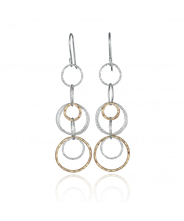 Interlinked Circles Earrings Sterling Earring