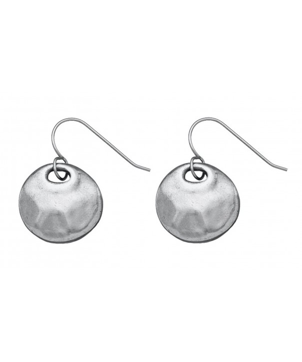 Danforth Serenity Pewter Wire Earrings