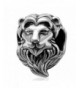 Sterling Silver Lion Head Charm
