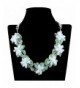 KAYMEN Handmade Crystals Statement Necklace