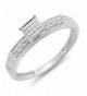 Sterling Silver Diamond Ladies Promise