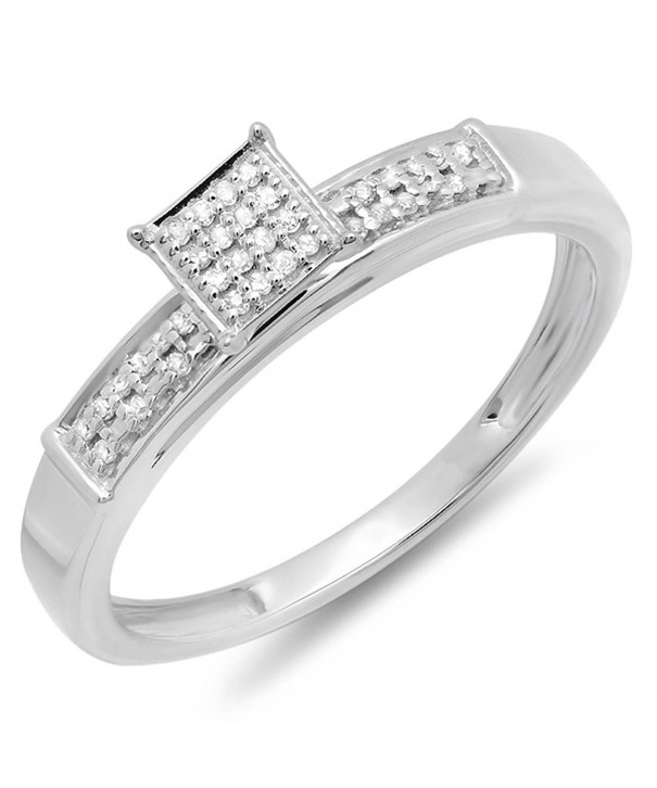 Sterling Silver Diamond Ladies Promise