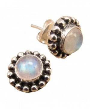 Cabochon MOONSTONE BEAUTIFUL Earrings HANDWORK