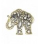 Alilang Antique African Rhinestone Elephant