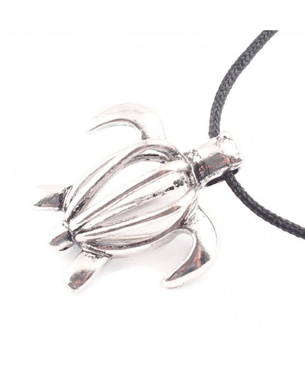 Silver Turtle Pendant Oyster Pearls