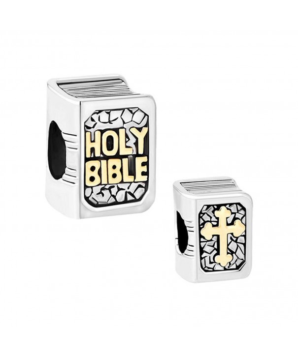 CharmsStory Bible Books Plated Bracelets