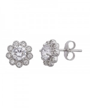 Sterling Silver Zirconia Earrings sterling silver