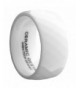 White Ceramic Ring CERAMIC GESTALT