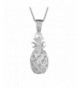 Sterling Silver Pineapple Necklace Extender