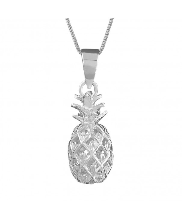 Sterling Silver Pineapple Necklace Extender