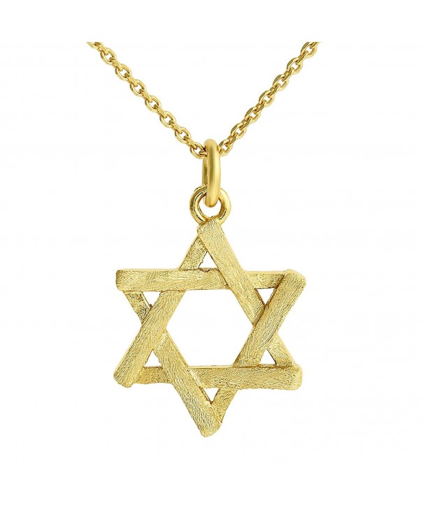 Sterling Silver Finish Kabbalah Necklace