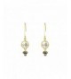 Mother Pearl Hammer Drop Earring