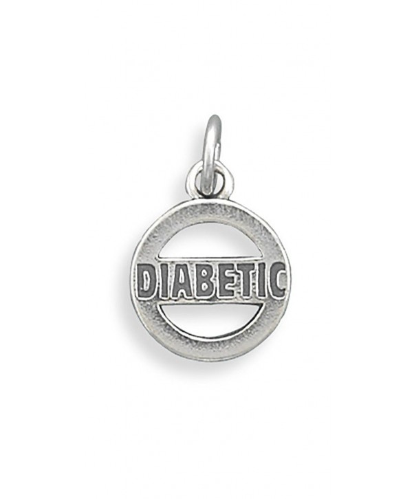 Corinna Maria Sterling Silver Round Diabetic