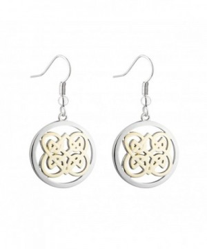 Book Kells Celtic Earrings Round