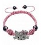 Hellokitty alloy friendship bracelet crystals