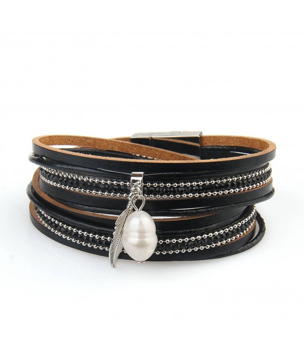 Casual Leather Bracelet Women Valentines