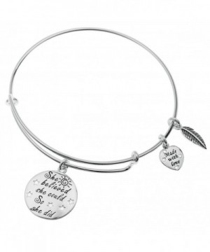 Sterling Silver Believed Adjustable Bangle