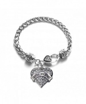 Inspired Silver Dental Hygienist Bracelet