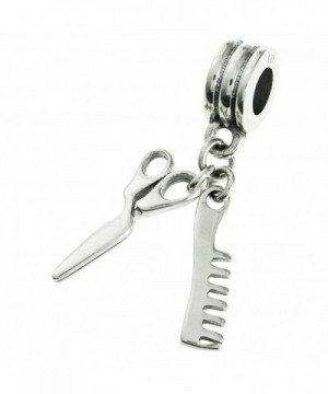 Sterling Stylist Scissors European Bracelets