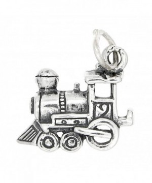 Sterling Silver Oxidized Medium Engine