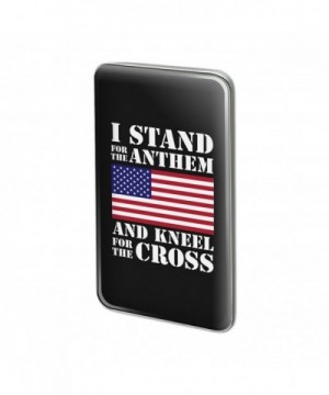 Stand Kneel Cross Rectangle Lapel