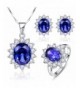 BONLAVIE Princess Tanzanite Sterling Necklace