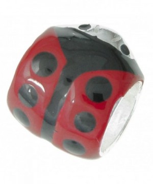 Sterling Ladybug Ladybird European Bracelets