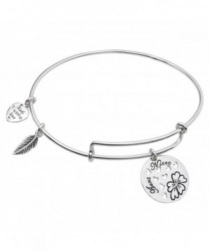 Sterling Silver Family Expandable Bracelet