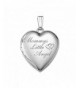 Sterling Silver Mommys Little Locket