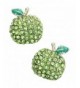 Liavys Apple Fashionable Earrings Sparkling