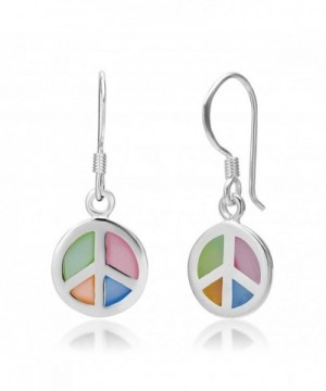 Sterling Silver Multi Colored Mother Earrings
