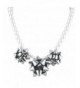 Lux Accessories Christmas Statement Necklace