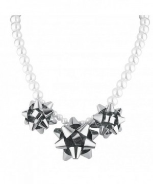 Lux Accessories Christmas Statement Necklace