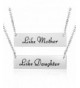 ELOI Daughter Necklace Jewelry Christmas
