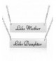 ELOI Daughter Necklace Jewelry Christmas