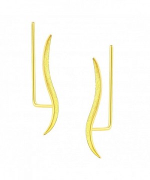 DOMILINA Sterling Crawler Earrings Delicate