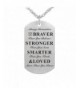 Remember Believe Jewelry Keychain Necklace