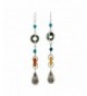 NOVICA Multi Gem Sterling Earrings Adventure