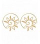 81stgeneration Womens Spiral Ethnic Earrings