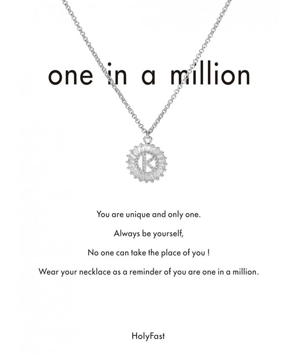 HolyFast Necklace Message Million Zirconia