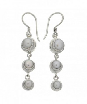 NOVICA Sterling Earrings Cultured Freshwater