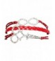 Leather Bracelet Bling Infinity Beautician