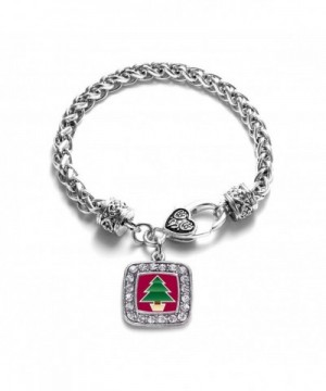 Christmas Holiday Classic Silver Bracelet