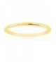 Thin Yellow Gold Wedding Band