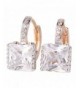 GULICX Zircon Sparkle Crystal Earrings