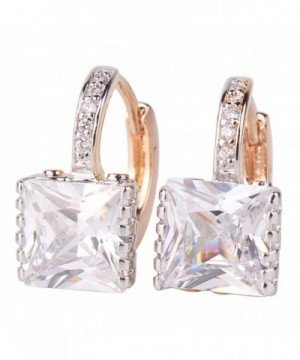 GULICX Zircon Sparkle Crystal Earrings