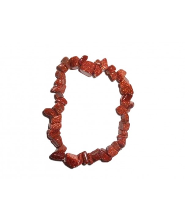 Natural Healing Goldstone Gemstone Bracelet