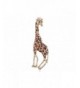 Alilang Crystal Colored Rhinestones Giraffe